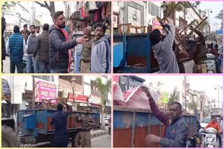 action against illegal encroachment