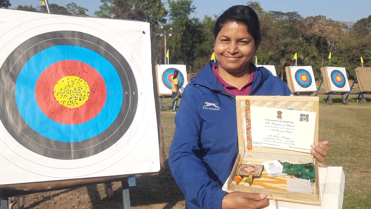 Dronacharya and Padma Shri Purnima Mahato