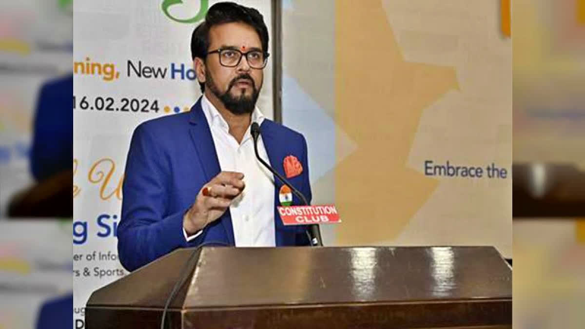 Union Minister Anurag Thakur said that the Centre has always been ready for discussions with farmers as dialogue is the only way to address farmers' concern. He also highlighted that the farmers are the nation's 'Annadatas'.