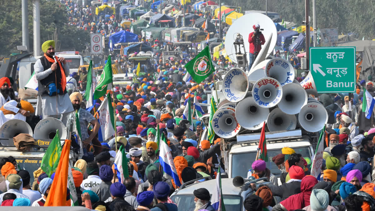 Farmers' protest (AP)