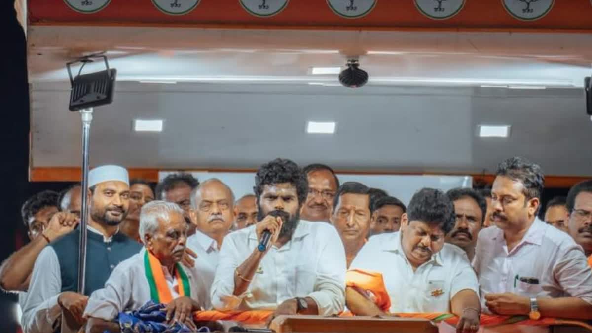 Tamil Nadu State Bjp Leader Annamalai