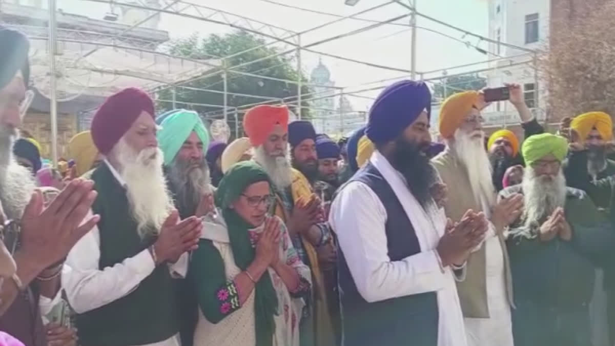 Amritpal Singhs family has started a hunger strike in Amritsar