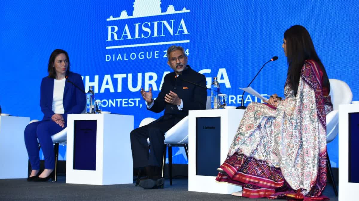 S Jaishankar in Raisina Dialogue