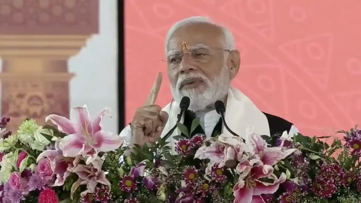 Even after Ram temple construction, those living in negativity not leaving path of hatred: PM Modi