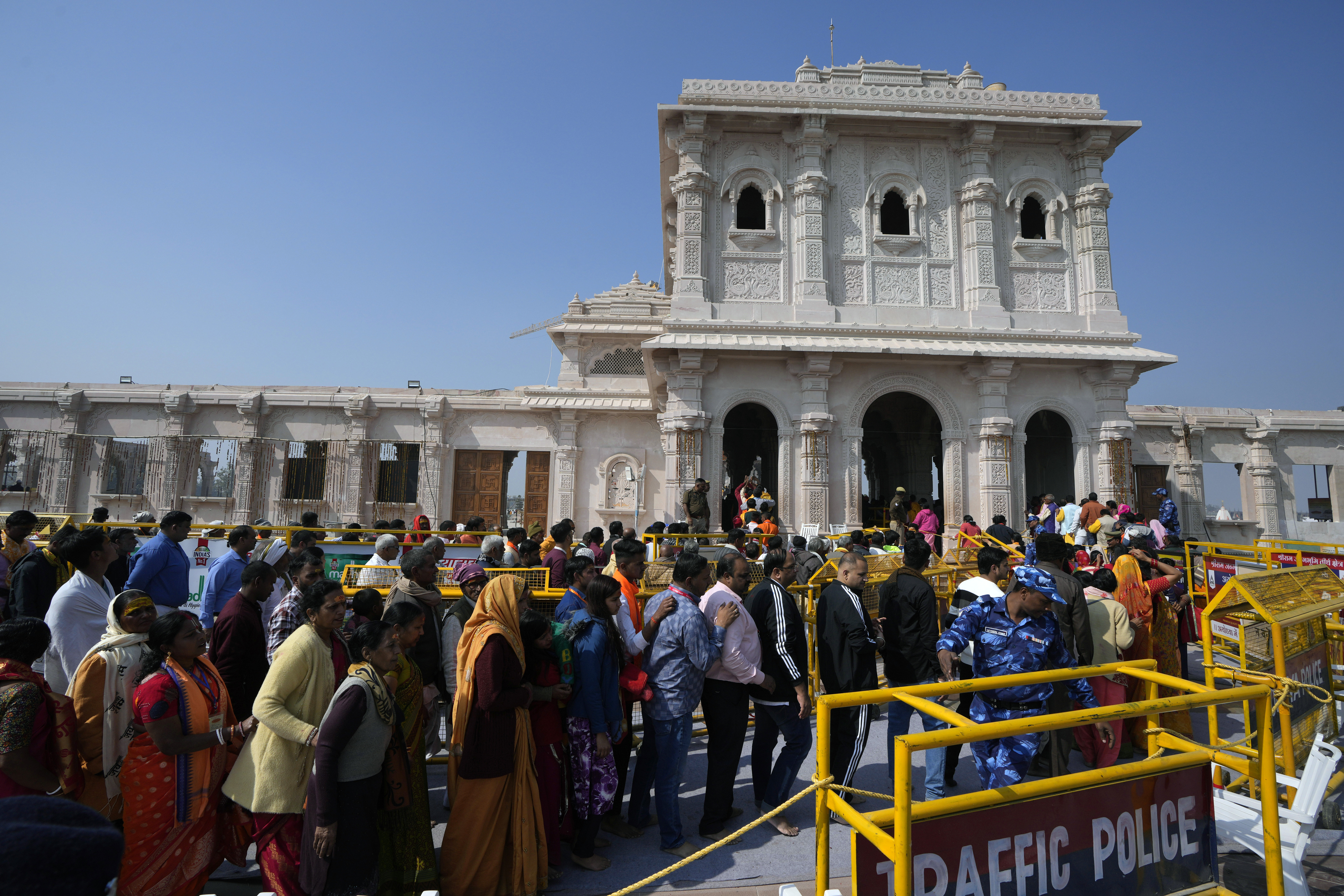 Ayodhya Crowd Status