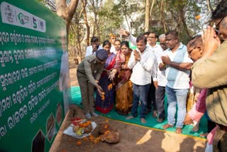 Bhoomi Pujan for Rajagada Patia Urban park