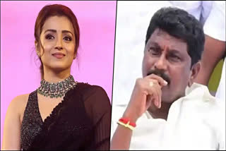 Trisha Against AV Raju  Derogatory Remarks Against Trisha  Former AIADMK Leader AV Raju  എവി രാജു തൃഷ കേസ്  തൃഷ