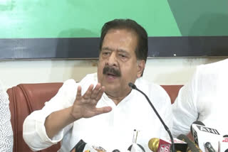 Congress's Maharashtra in-charge Ramesh Chennithala, ANI Photo