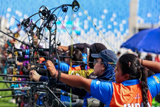 Indian archers Simranjeet Kaur, Deepika Kumari and Bhajan Kaur have entered into the finals of the six events to assure a medal each in the Asia Cup Leg 1 at Baghdad in Iraq on Thursday.