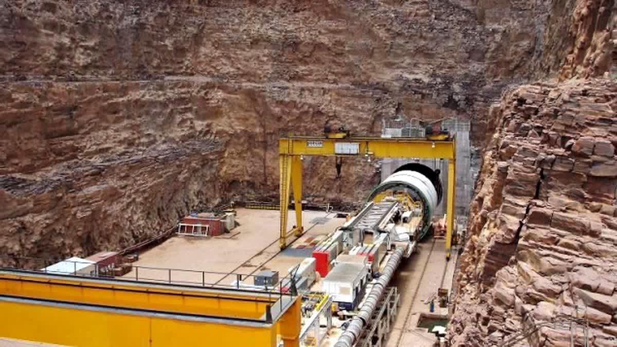 SLBC TUNNEL ACCIDENT in Telangana