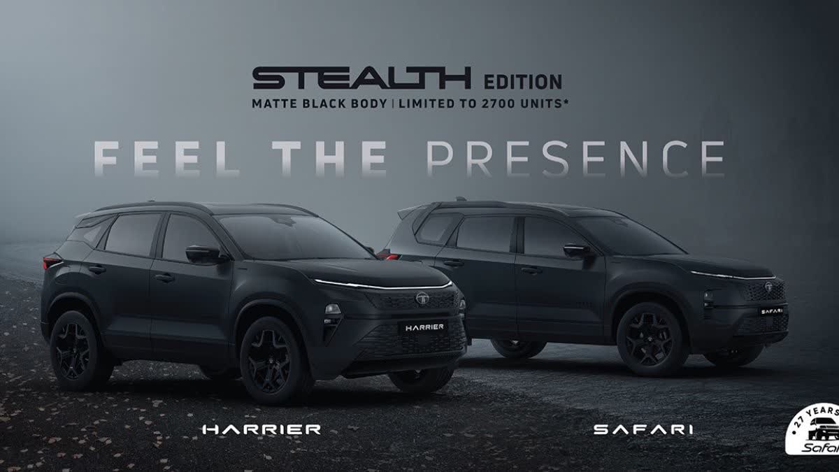 TATA SAFARI STEALTH EDITION LAUNCH