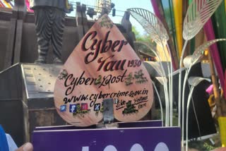 Surajkund Mela’s ‘Cyber Tau’ Spreads Cyber Crime Awareness in a Unique Way