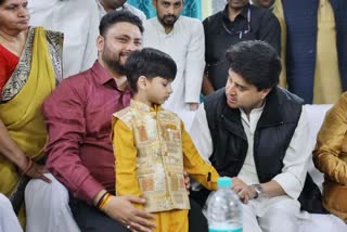 JYOTIRADITYA SCINDIA MEET SHIVAY