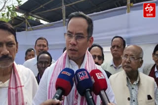 MP Gaurav Gogoi slams CM's remarks in Assam Assembly