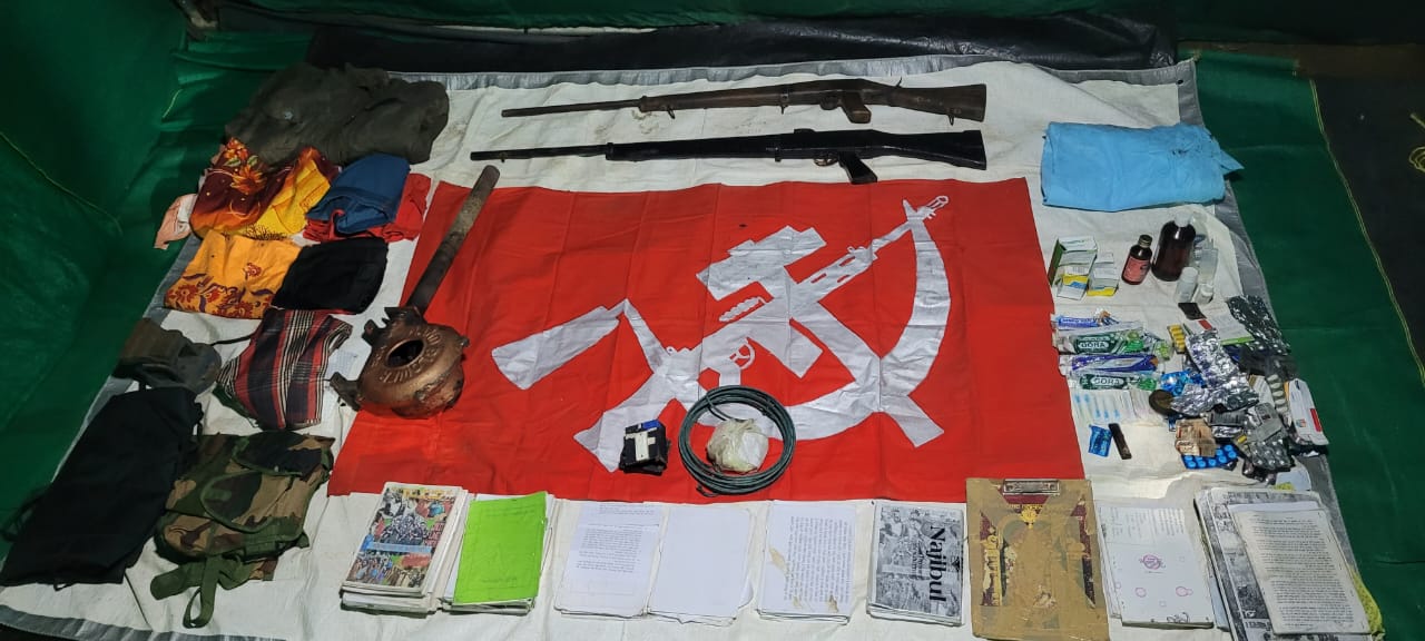 Police Recover Arms, Naxalite Material From Chhattisgarh’s Sukma Ahead Of Panchayat Polls