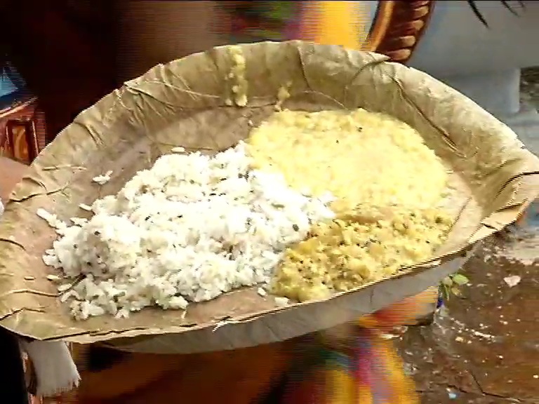 ORGANIC RICE USE FOR MAHAPRASAD