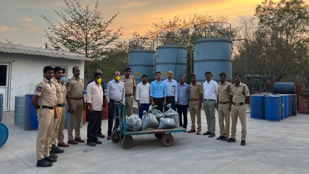 Hyderabad: Drugs racket busted, Mephedrone drugs worth ₹9 crore seized (Photo ETV Network)