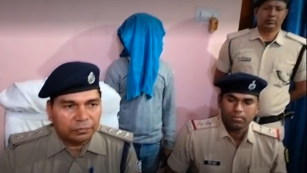 Kaimur police arrested criminal