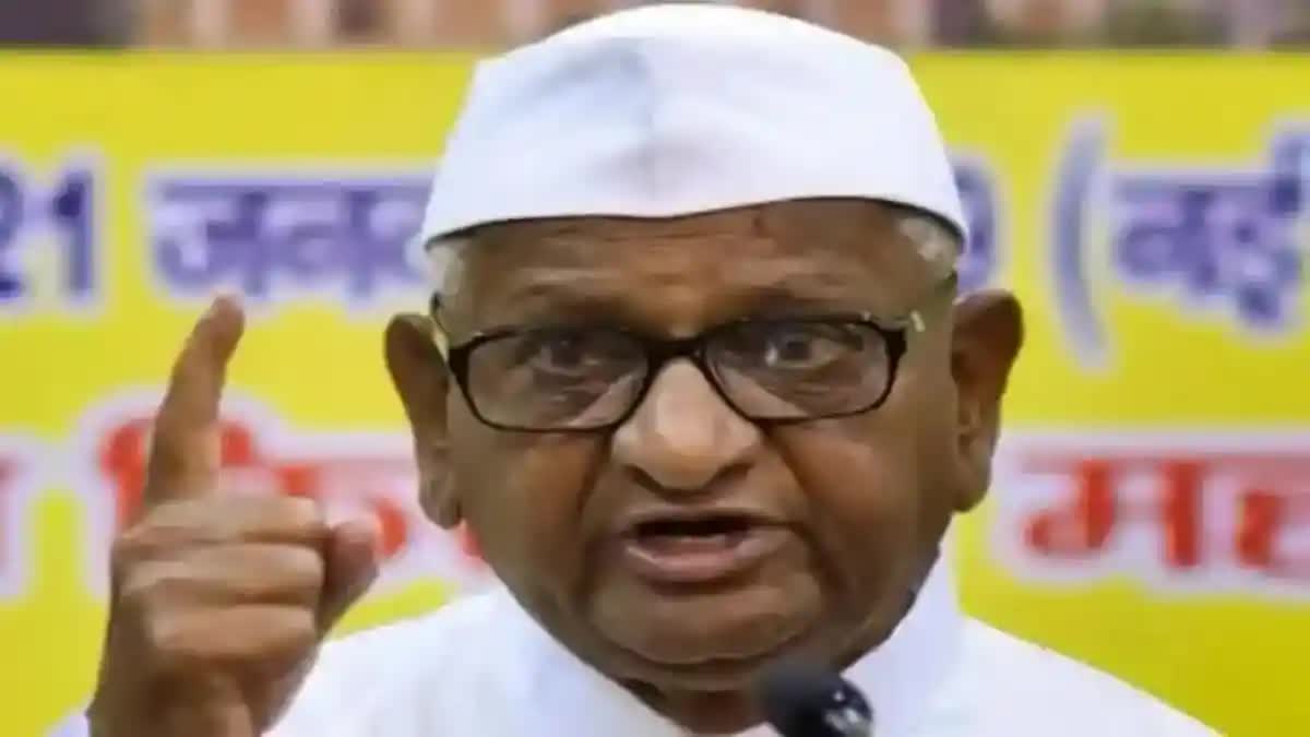 Etv BharatANNA HAZARE ON ARVIND KEJRIWAL