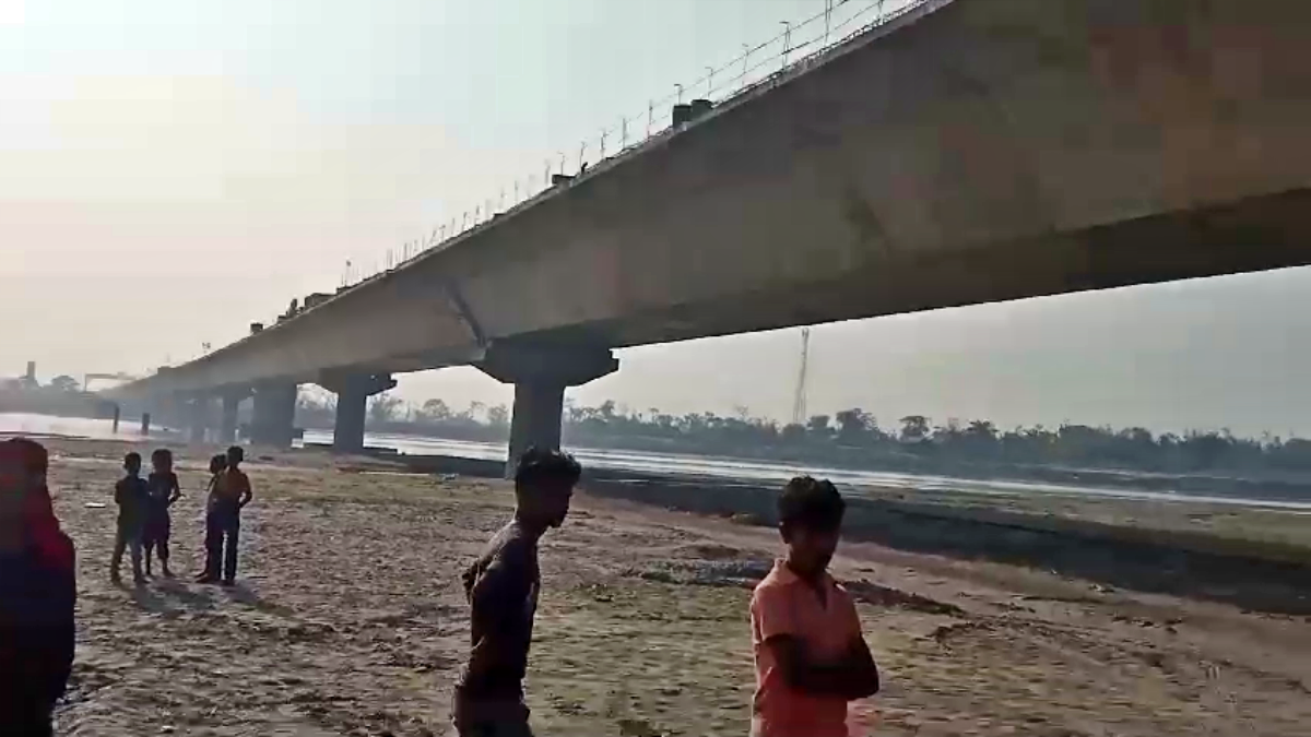 INDIA BIGGEST BRIDGE  BAKOUR BRIDGE  Indias Biggest Bridge in Bihar
