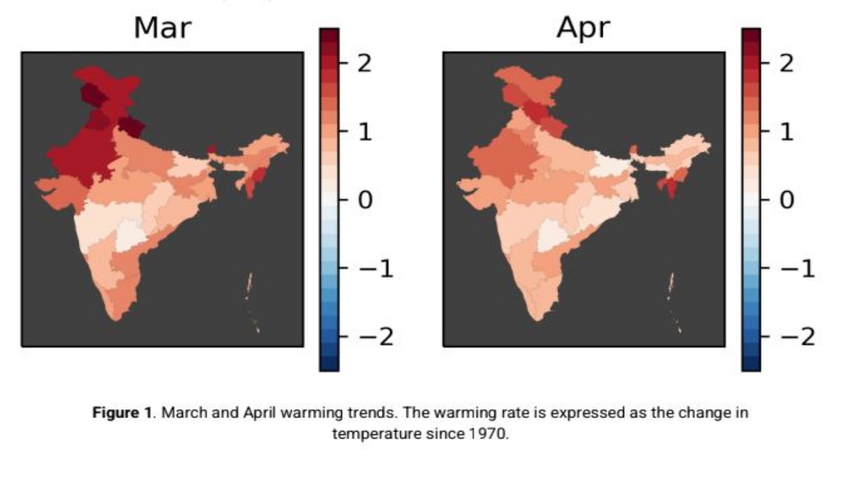 માર્ચ એપ્રિલ ગરમીની ચેતવણી