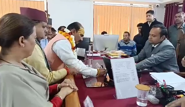 BJP Candidate Ajay Tamta Filed Nomination