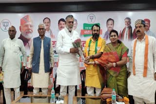 prahlad patel targets congress