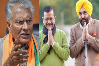 BJP ON Bhagwant Mann and Kejriwal