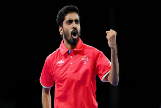 Star India Table Tennis player Sathiyan Gnanasekaran has become the first-ever Indian to win a men's singles trophy after defeating his compatriot Manav Thakkar 3-1 on at a Feeder Series event in Beirut in Lebanon on Thursday.