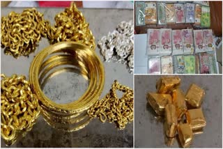Customs Department Seized 10 crore 60 lakh Gold Diamonds and Foreign currency from Mumbai International Airport