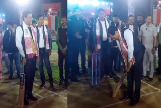 SARBANANDA SONOWAL PLAYED CRICKET