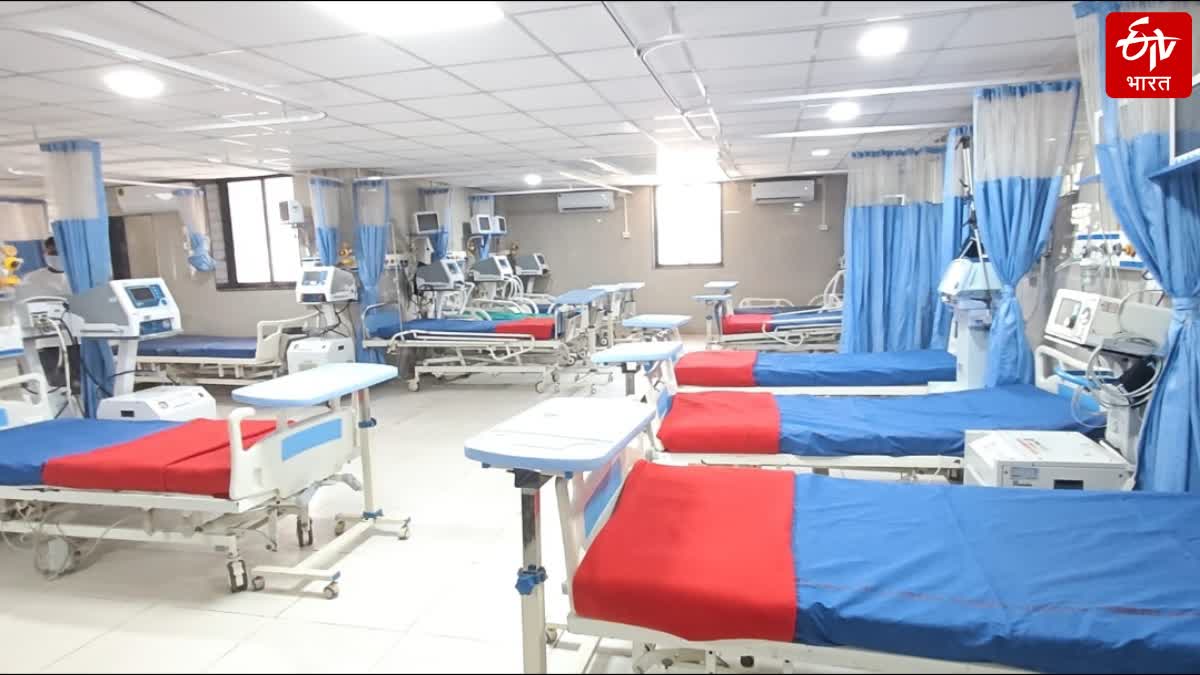 due to increasing heat, heat stroke room have been set up in District Hospital Nandurbar