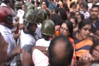 BJP Protest Against WB Govt
