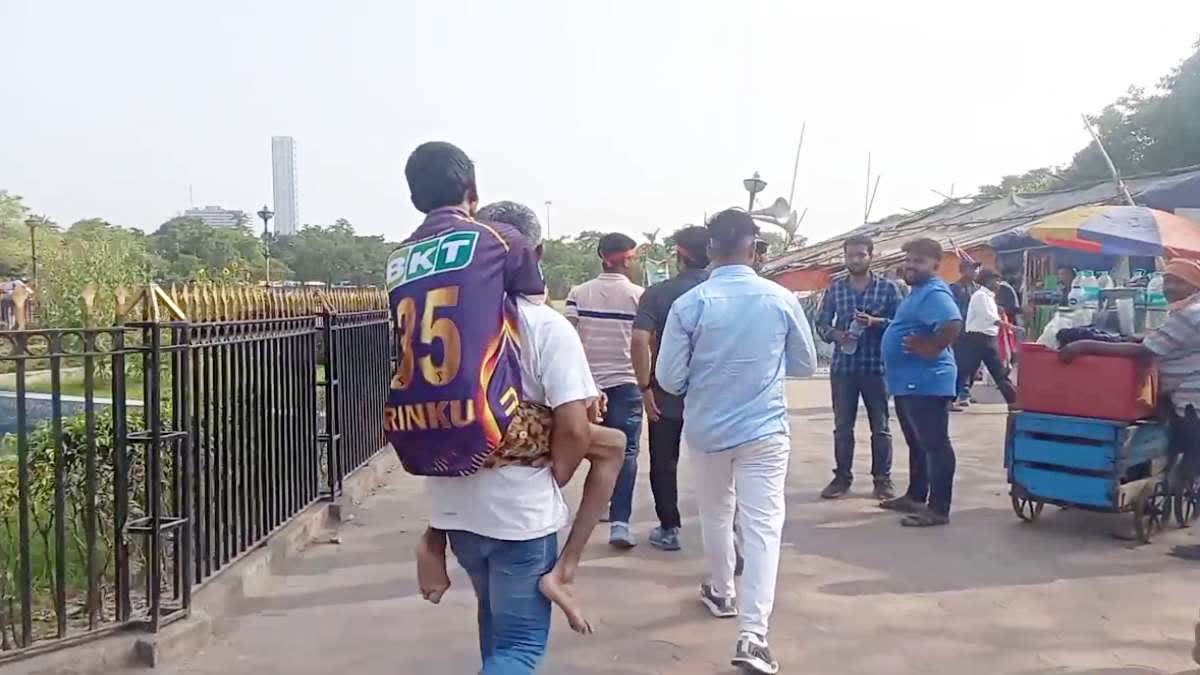 KKR super fan Bikram Ghatak