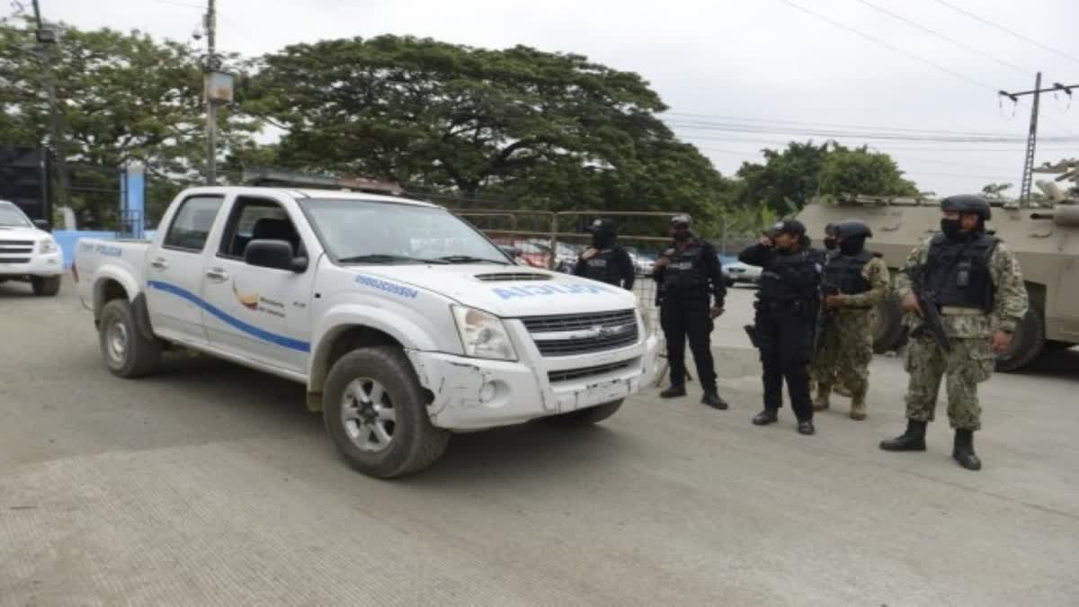 Ecuador People vote in referendum on tougher measures to fight gang-related crime (photo IANS)