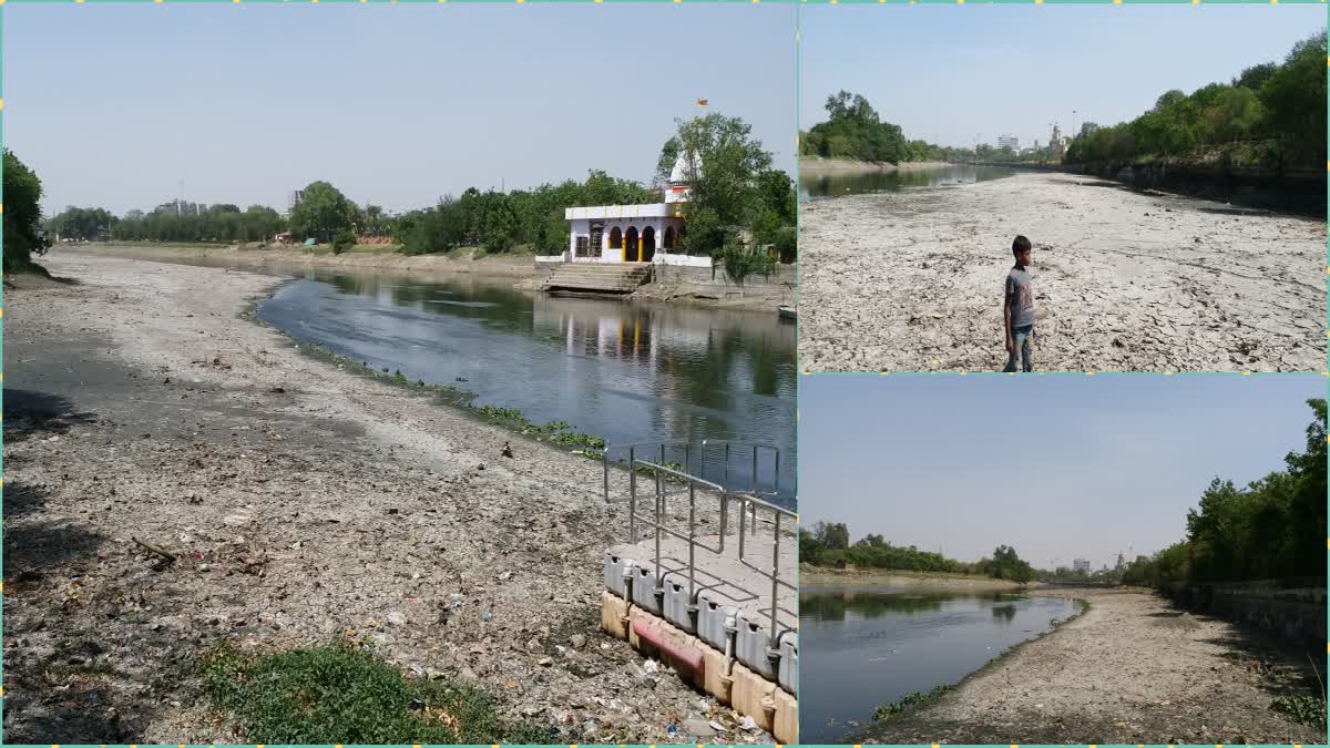 With the Gomti river close to drying up, Lucknow may face water scarcity in the next few years!