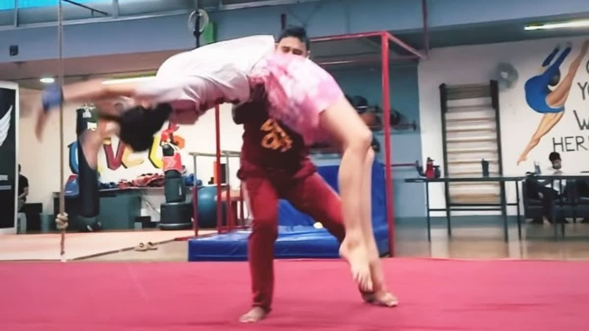 Disha Patani Wows Fans with Impressive Backflip Flaunting Her Ninja Skills  - Watch