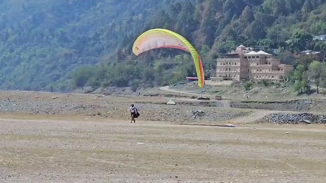 National Paragliding Accuracy Competition in Uttarakhand