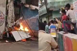 GAS CYLINDER FIRE IN VIDISHA