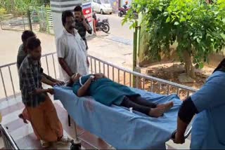 WILD ELEPHANT ATTACK  WILD ANIMAL ATTACKS  WILD ELEPHANT ATTACK IN THRISSUR  ONE INJURED BY WILD ELEPHANT ATTACK