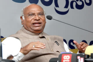 Congress President Mallikarjun Kharge accused Prime Minister Narendra Modi of using the term "400 paar" to secure a two-thirds majority in the Lok Sabha for the NDA to change the Constitution. Kharge emphasised the importance of voting for Congress and the need for a two-thirds majority to ensure democracy and the Constitution in the country.