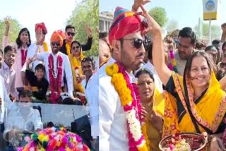 Akshay Dosi Welcomed in barmer