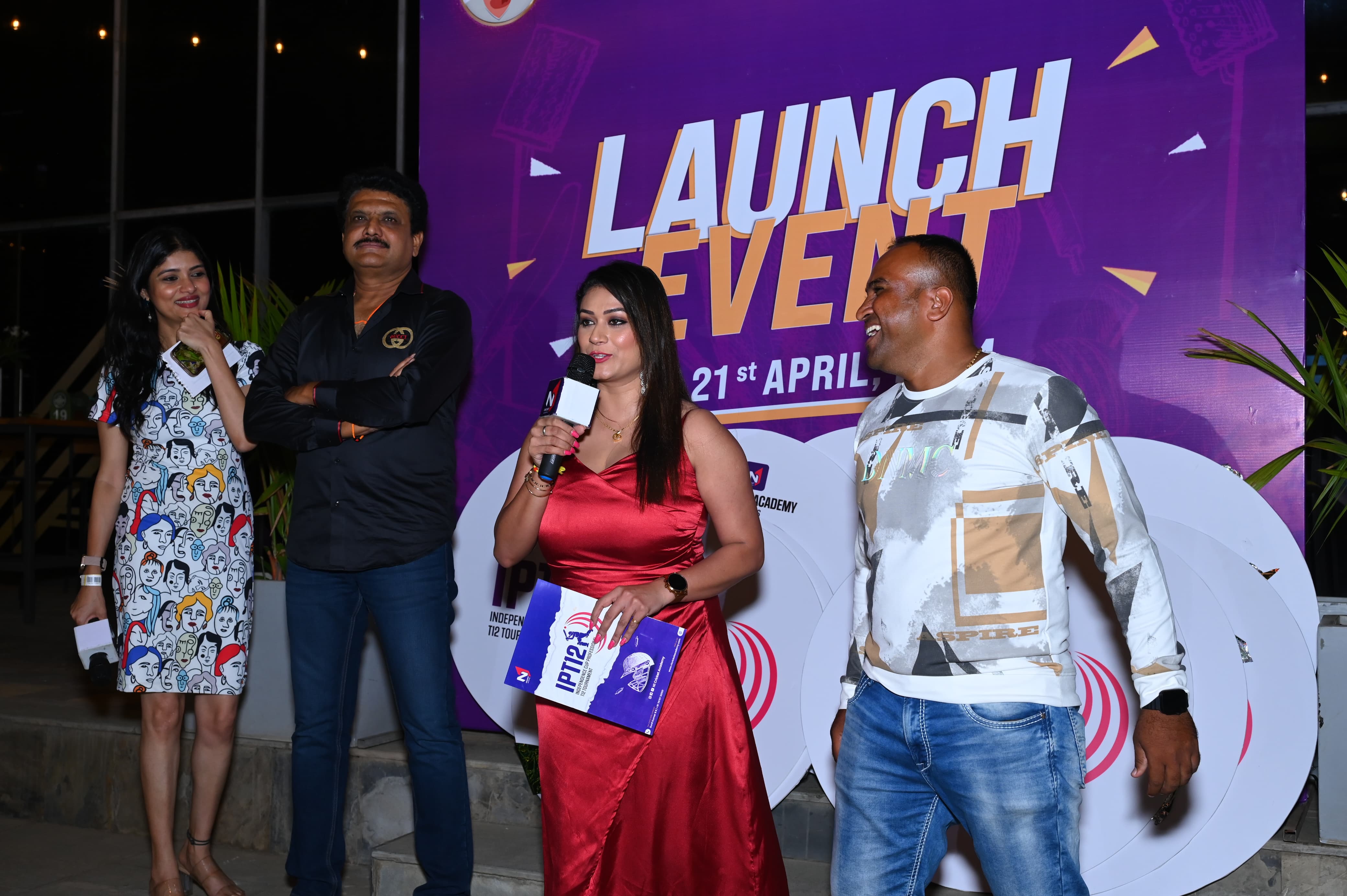 IPT12 Cricket Tournament Logo Launch