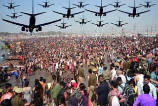 maha kumbh 2025 164 flights operated prayagraj airport per day now 8 cities flights operation
