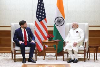US VP Vance meets PM Modi during his India visit.