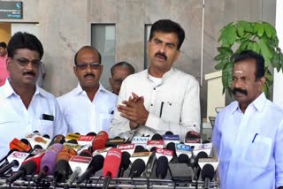 துரை வைகோ செய்தியாளர்களுக்குப் பேட்டி
