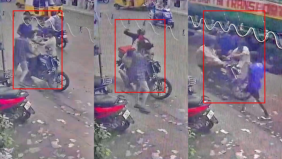 Related CCTV of Attacks on Zomato Delivery Man in Chennai