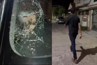 TI BREAKS GLASS OF NEIGHBORS CARS