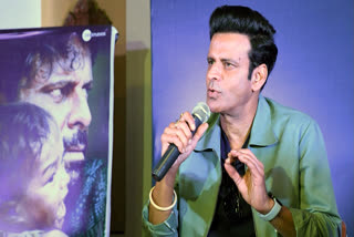 Manoj Bajpayee during promotions of his 100th film Bhaiyya Ji