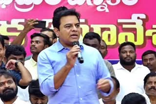 KTR Meeting With Graduate in Warangal Live